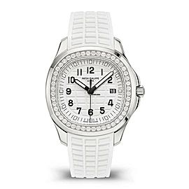 Patek Philippe Aquanaut 5267 Factory Diamond White New Watch Nov2021