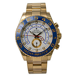Rolex Yacht-Master II 116688 Men's Automatic Watch 18K YG White Dia