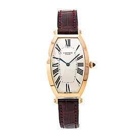 Cartier Tonneau Prive Paris 18k Rose Manual Watch