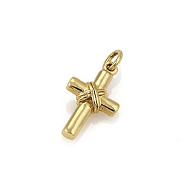 Tiffany & Co. 18k Yellow Gold X Wrapped Cross Pendant