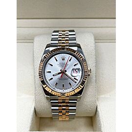 Rolex 116261 Datejust Turn o Graph 18K Rose Gold Stainless