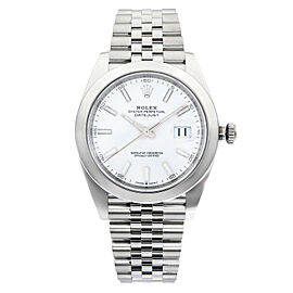 Rolex Datejust Jubilee White Dial 2021 Watch