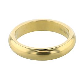 Cartier 18K Yellow Gold Wedding Band Ring w/Box