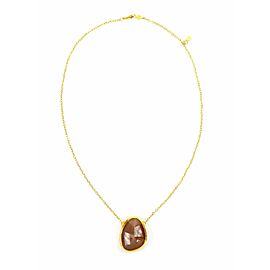 Gurhan Elements Moonstone 24k Gold Pendant Necklace