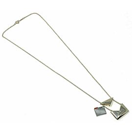 Tiffany & Co. Sweet Nothing Sterling Silver Envelope Movable Letter Pendant