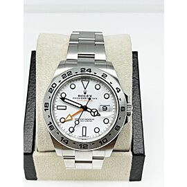 Rolex Explorer II 216570 White Dial Stainless Steel Watch