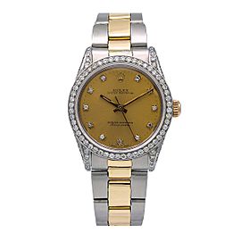 Rolex Oyster Perpetual Date 15000 34mm Womens Watch