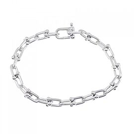 Tiffany & Co 925 Silver Link Small Bracelet E1040