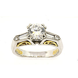 Tacori 22k Platinum Diamond Engagement Ring Size 6.25