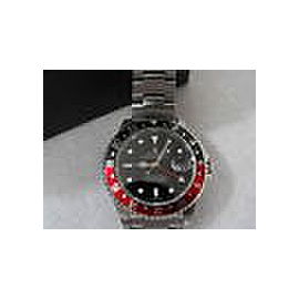 ROLEX GMT MASTER II 16710 AUTOMATIC OYSTER DATE RED BLACK WATCH BOX AND PAPERS