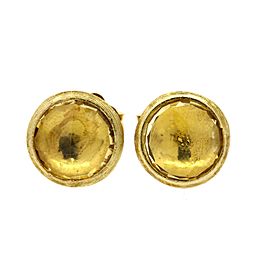 Marco Bicego Jaipur Citrine Earrings 18k Yellow Gold Studs