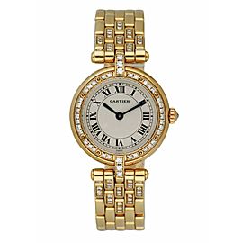 Cartier Panthere Vendome 8057916 18K Yellow Gold Diamond Ladies Watch