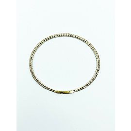 3.35ctw Flexible Diamond Bangle Bracelet 14K Yellow Gold