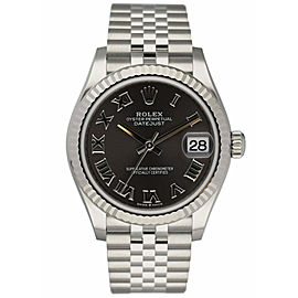 Rolex Datejust Dark Grey Dial Ladies Watch