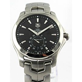 TAG HEUER LINK AUTOMATIC CALIBRE 6 MEN'S BLACK SWISS WATCH