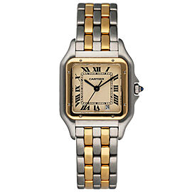 Cartier Panthere Midsize Two Tone Ladies Watch