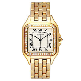 Cartier Panthere Diamond 18K Yellow Gold Ladies Watch