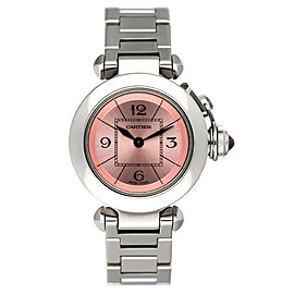 Cartier Miss Pasha Pink Dial Ladies Watch