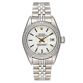 Rolex Datejust White Dial Ladies Watch