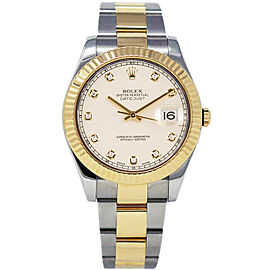 Rolex Datejust II Men's Stainless Steel Automatic Ivory