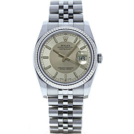 Rolex Datejust 36mm 116234 Unisex Stainless Steel Automatic Silver Watch
