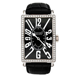 Roger Dubuis Horloger Genevois 18K White Gold Mens Watch Limited