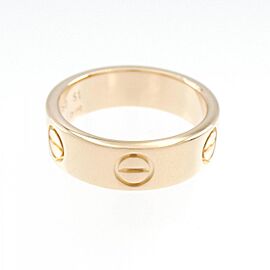 Cartier 18K Pink Gold Love US 6 Ring E0766