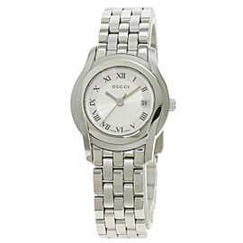 GUCCI 5500L Stainless Steel/SS Quartz Watches