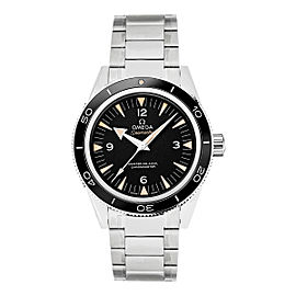 Omega 23330412101001 Seamaster 300 Automatic Black Dial Stainless Steel Watch