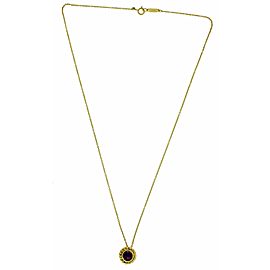 Tiffany amethyst pendant necklace in 18k yellow gold 16"