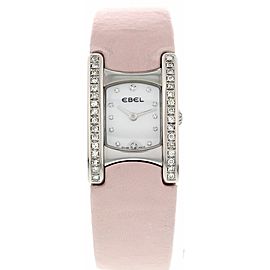 Ladies Ebel Beluga Stainless Steel with Diamonds E9057A21