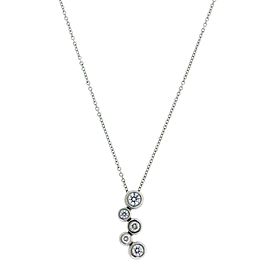 Tiffany & CO Bubbles Diamond necklaces in platinum 16"