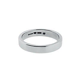 BVLGARI Platinum 4 mm Wedding Band Ring Size 9.5