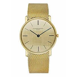 Vacheron Constantin 6872 18K Yellow Gold Vintage Extra Thin Men's Watch