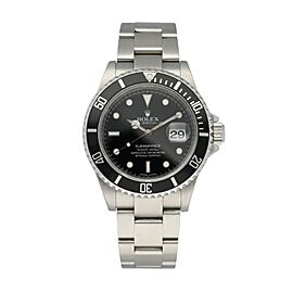 Rolex Submariner Engraved Rehaut Men's Watch