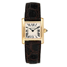 Cartier Tank Francaise 18K Yellow Gold Ladies Watch