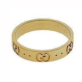 Gucci Icon GG Thin Band Ring