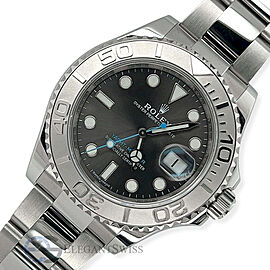 Rolex Yacht-Master 40mm Dark Rhodium Dial/Platinum Bezel Watch
