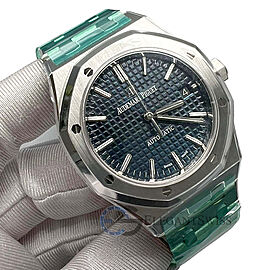 Audemars Piguet Royal Oak 37mm Blue Dial Steel Watch