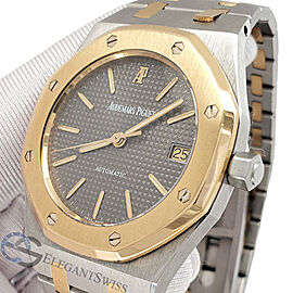 Audemars Piguet Royal Oak 36mm Gray Dial Yellow Gold and Steel Watch