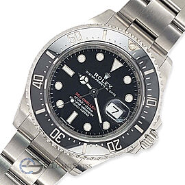Rolex Sea-Dweller 43mm Red Label Black Ceramic Steel Watch