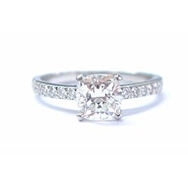 Tiffany & Co Platinum Novo Diamond Engagement Ring Size 6 H-VVS2 1.16CT