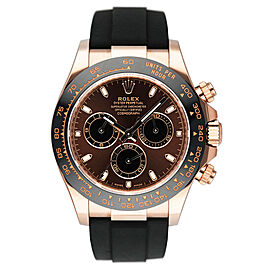 Rolex Daytona Chocolate Dial Rose Gold Box Papers