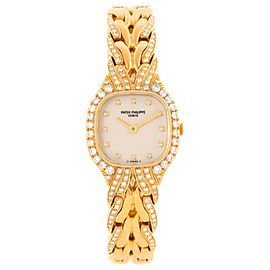 Patek Philippe 4815/3 La Flamme 18K Yellow Gold Diamond Ladies Watch