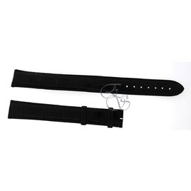 Cartier Alligator Leather Black 20 mm EXTRA LONG Watch Strap Band Model