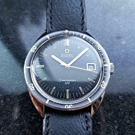 OMEGA Men's Seamaster 120 Automatic Diver w/Date 37mm c.1968 Swiss Vintage LV795
