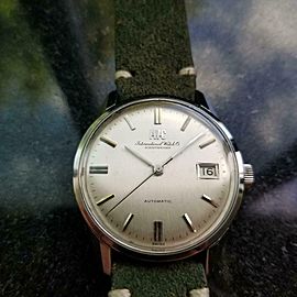 Men's IWC Schaffhausen Ref.810 35mm Date Automatic, c.1970s Vintage Watch LV880