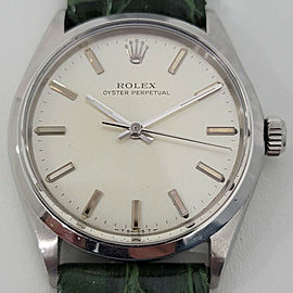 Mens Rolex Oyster Perpetual Ref 5552 34mm Automatic 1970s Swiss Vintage RA262G