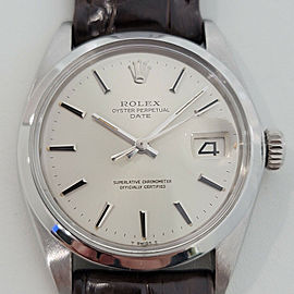 Mens Rolex Oyster Perpetual Date 35mm Automatic 1960s RA245B