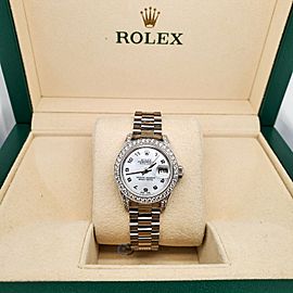 Unworn Rolex President 26mm Factory Mother-Of-Pearl Dial White Gold